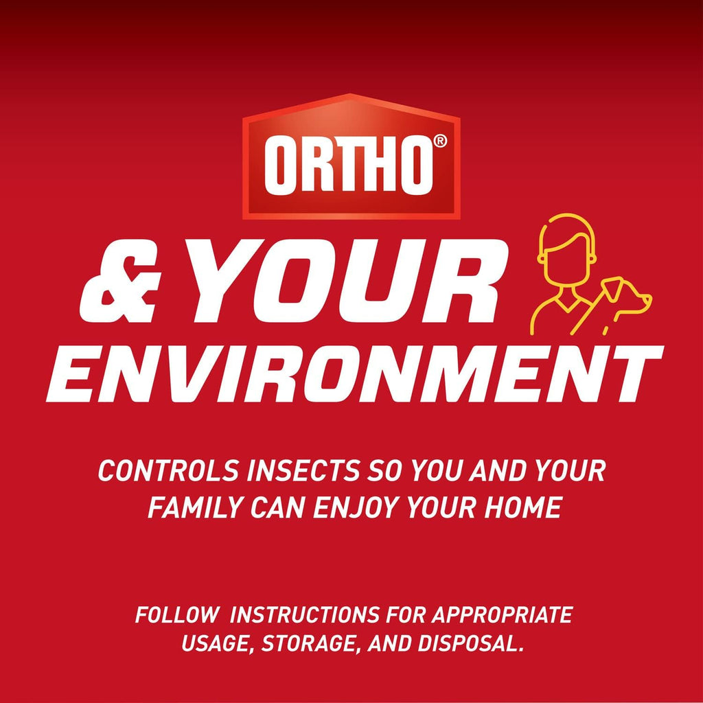 Ortho Home Defense Insect Killer for Indoor &amp; Perimeter2 and Refill Bundle: Long Lasting Bug Barrier, Kills Ants, Roaches, Spiders, 1 gal.