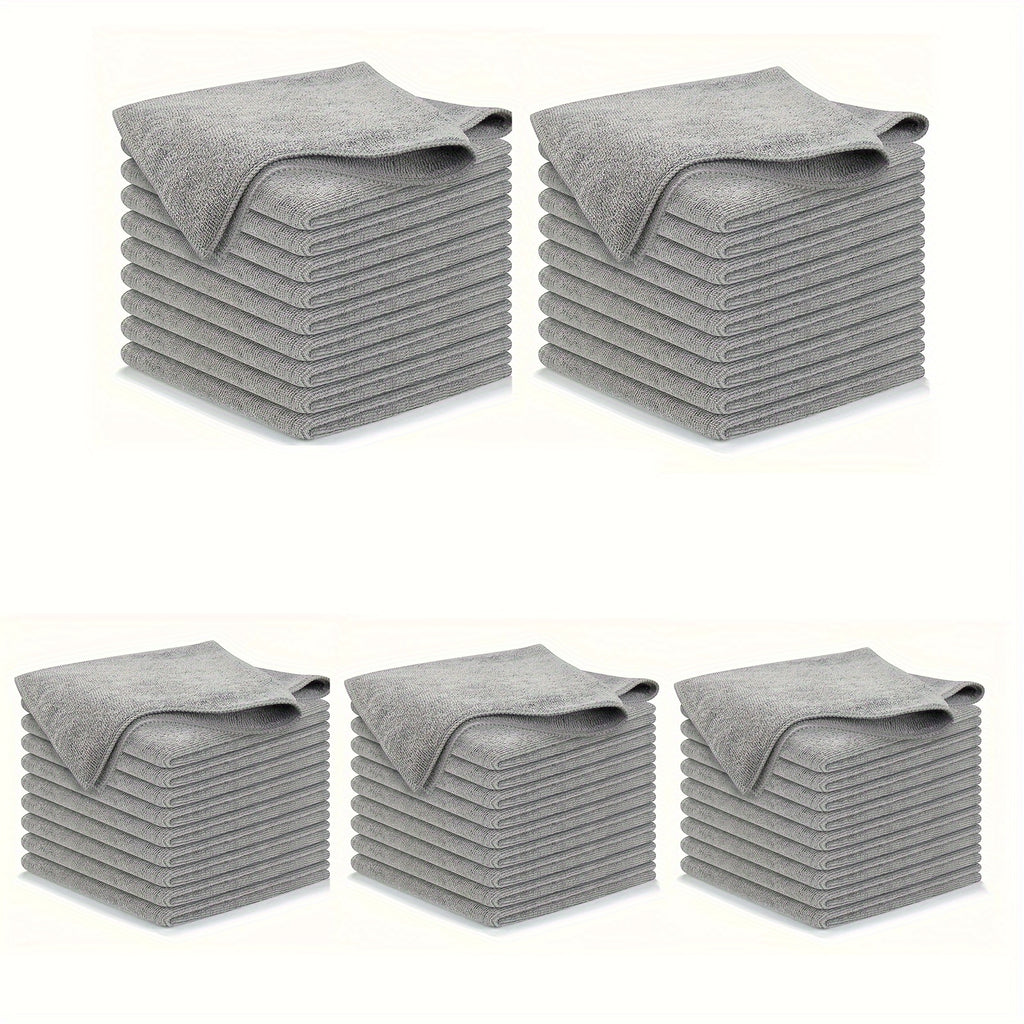 5pcs/10pcs/20pcs/50pcs Microfiber Car Towels Cleaning Cloth For Car