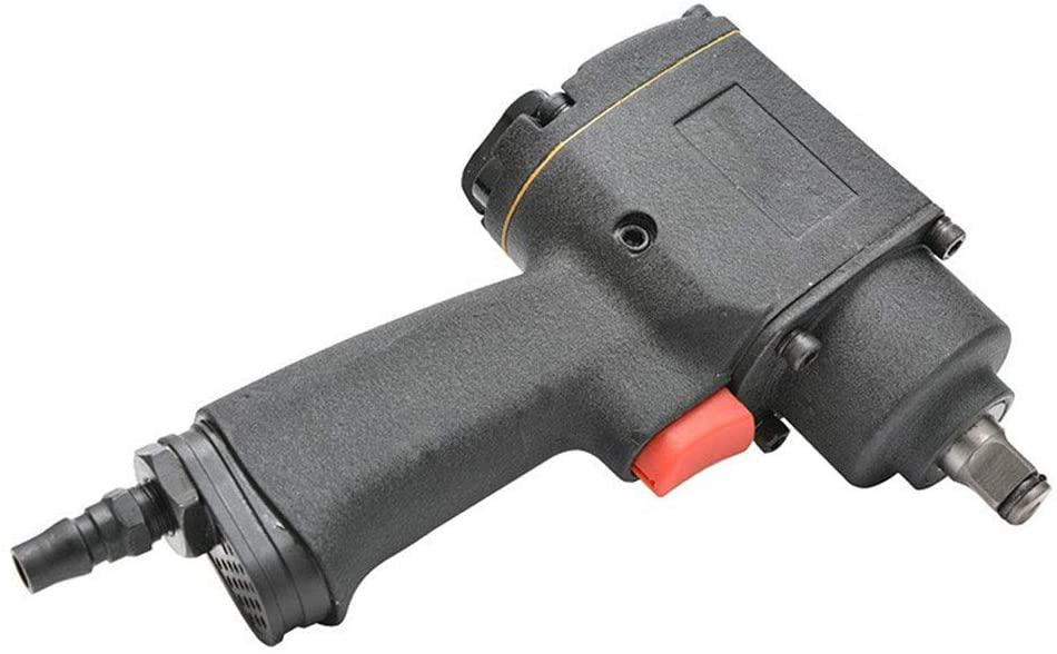 YH-KE Pneumatic Tool Portable Practica Pneumatic Hand-held Pneumatic Wrench, Wind 520Nm Positive And Negative Wrench, 1/2 Inch Pneumatic Socket Wrench Hand Tools Industrial Industrial Tools