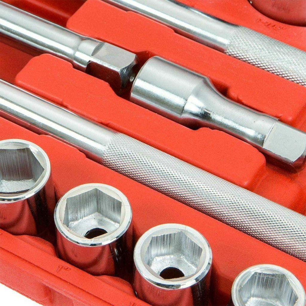 21 Pc 3/4" Drive Socket Wrench Set Standard sae Tools Truck Repair Sockets Auto-Tool set-Wrench set-Tool kit-Socket sets-Tools for mechanics-Socket set-Impact socket set-Hand tools-Mechanic tools