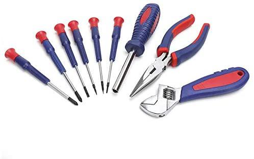 Multi-function wrench Home Tool Set Household Tool Kits Socket Set Screwdriver Set Home Repair Tools For DIY Hand Tools Wrench set (Color : W009002AE)