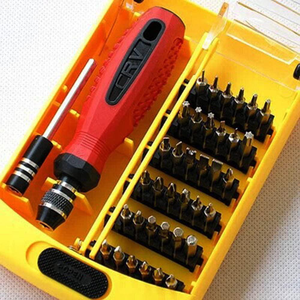 Screwdriver 50set JK-6088 38 in 1 electric Magnetic Screwdriver Kit hand tool with Occus bits for  samsung laptop mobile phone