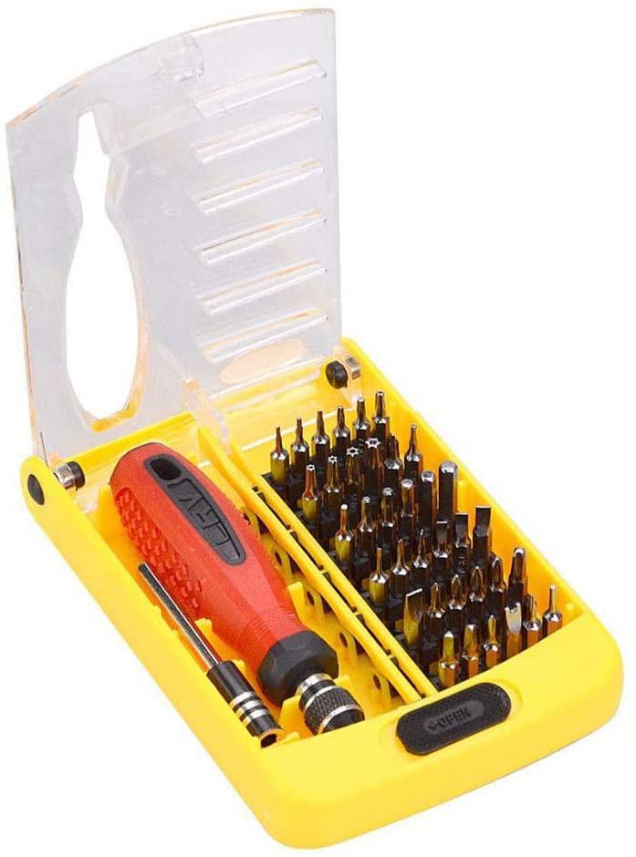 Screwdriver 50set JK-6088 38 in 1 electric Magnetic Screwdriver Kit hand tool with Occus bits for  samsung laptop mobile phone