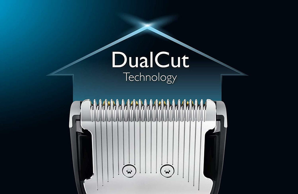 Philips HC7460/15 - Hair Clippers with Blades Steel , 3 Combs