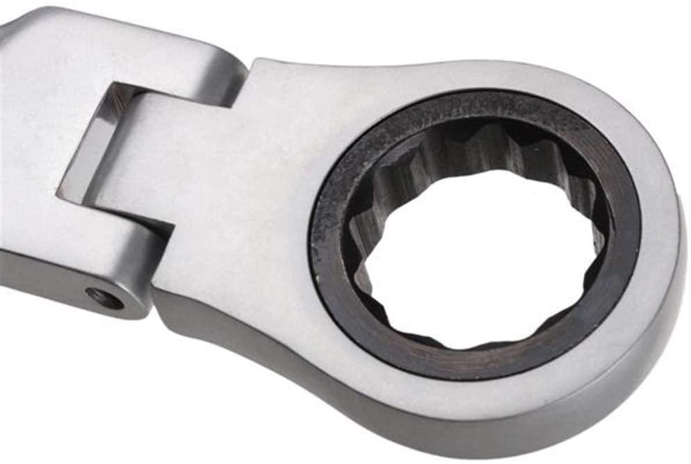 Peixiang Sturdy Repair Wrench 32mm Metric Chrome Flexible Head Ratchet Action Wrench Spanner Nut Tool Safety