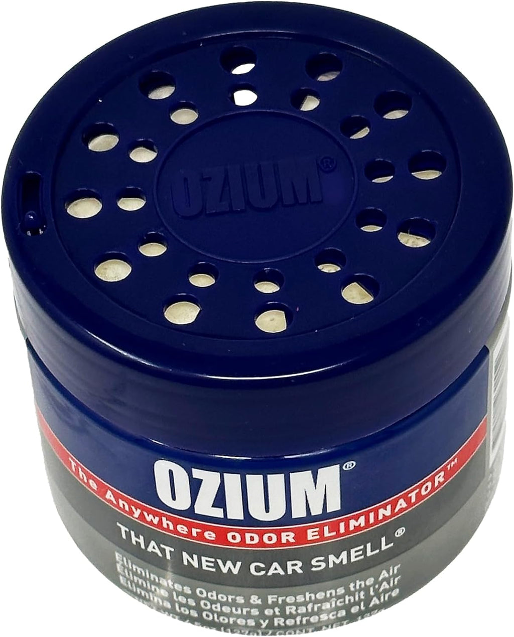 Ozium Air Sanitizer 4.5 oz Gel: Odor Eliminator for Strong Odor, Car Air Freshener (Car, 4 Packs)
