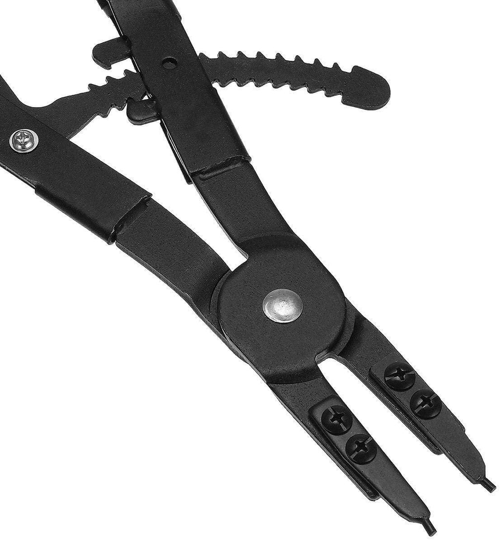 CHUNSHENN Pliers, Pliers 16 Inch 2Pcs LarCirclip Snap Ring Pliers Set Retaining Ring Ratcheting with Xtra Tips Multifunction tool Hand Tools Safe