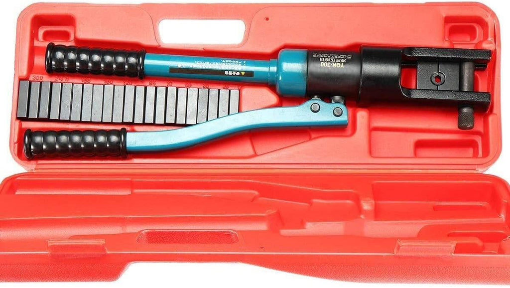GIRL INSTITUTE XG-WU Pliers Pliers Hand Tool， 10-300 Set Handheld Cable Wire Hexagonal Clamp Hydraulic Crimper Plier Tools Hand Tool