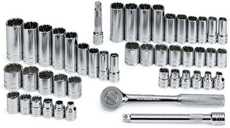 Singlin58 Tool Hand Tools 46Pcs 1/4 Inch Wrench Repair Tools Metric Socket Wrench Screw Kit Bike