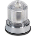 EDWARDS SIGNALING 125XBRZW24D Warning Light,LED,24VDC,White,65 FPM