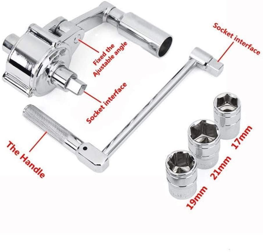 Peixiang Sturdy Hand Tools Multiplier Spanner Torque Wrench Lug Nut Remover 1/2 Drive Socket Nut Puller Repair Tools Safety