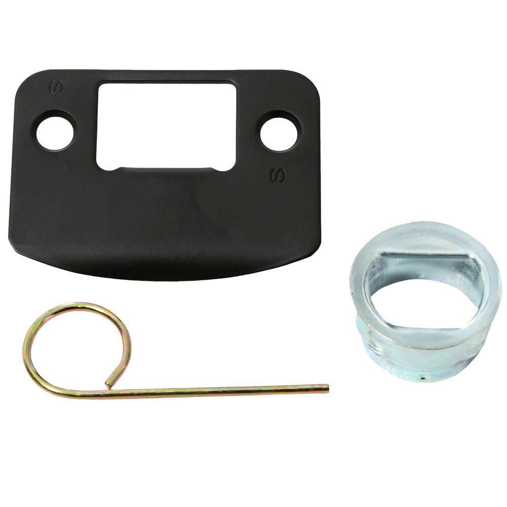 Flair Aged Bronze PassaHall/Closet Door Lever with Brookshire Trim