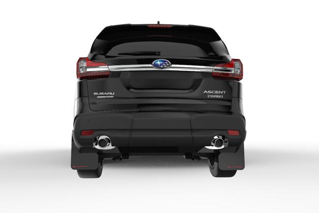 Rally Armor for 18-19 Subaru Ascent UR Black Mud Flap w/ Grey Logo