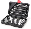 Wchaoen 12pc Metric Ratcheting Spanner Combination Wrenche Hand Tools 9mm-18mm CR-V Steel Tool accessories