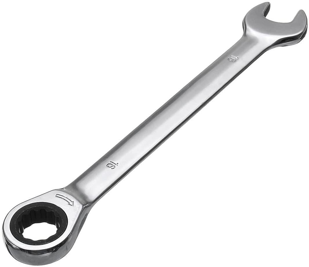 ZHENWOCAI 12pc Metric Ratcheting Spanner Combination Wrenche Hand Tools 9mm-18mm CR-V Steel New