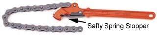 Hit Tools 02-CW10 28" Chain Pipe Wrench, 11" Capacity with 38-1/2" Chain, Sold by Ucostore only