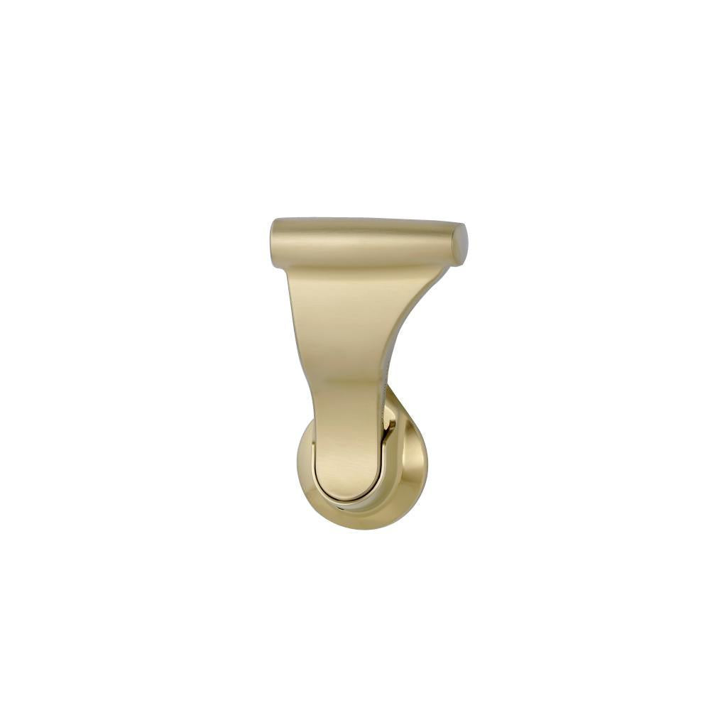1-3/4 in. Satin Brass Push/Pull PassaHall/Closet Latch with 2-3/4 in. Door Lever Backset