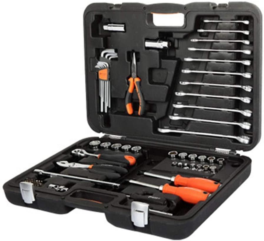 PENFU Wrench Steel Shield Tool 64 Auto Repair Tool Set Combination Wrench Set Tool Kit Hand Repair Tool