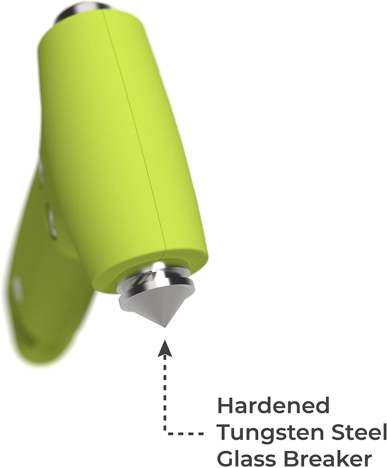 Swiss Safe 5-in-1 Car Safety Hammer, Emergency Escape Tool with Car Window Breaker and Seatbelt Cutter, Glow in The Dark