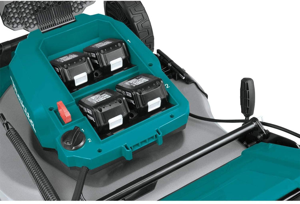Makita XML06PT1 36V (18V X2) LXT Brushless 18" Self-Propelled Commercial Lawn Mower Kit with 4 Batteries (5.0Ah)