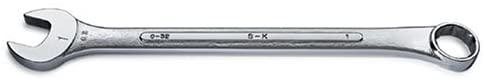 SK Professional Tools SKTC70 12-Point Fractional Wrench - Standard, 2-3/16 in. Combination Chrome Wrench with SuperKrome Finish, Made in USA