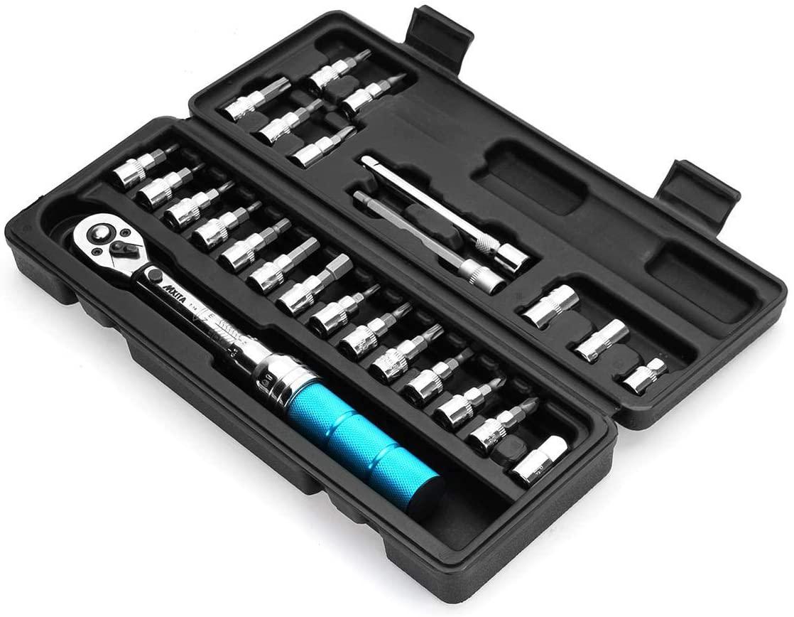 JF-XUAN 2-14NM 1/4 Inch Bits-Alloy Steel Bicycle Drive Torque Wrench Key Tools Wrenche Socket Set Universal Hand Tools Wrenches