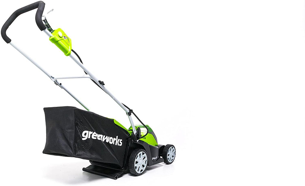 Greenworks 40V 14 Inch Cordless Lawn Mower, 4Ah Battery and Charger Included MO40B410