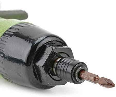 LIMEI-ZEN Portable Practica Pneumatic Industrial-Grade Powerful Wind Batch, Double Hammer Pneumatic Screwdriver, LarTorque Pneumatic Screwdriver Hand Tools Industrial