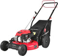PowerSmart Self Propelled Lawn Mower, 22 inch & 170CC, Self Propelled Gas Lawn Mower with Bag, 4-Stroke Engine, 3-in-1 Gas Mower, 5 Adjustable Cutting Heights (1.18''-3.0'' )
