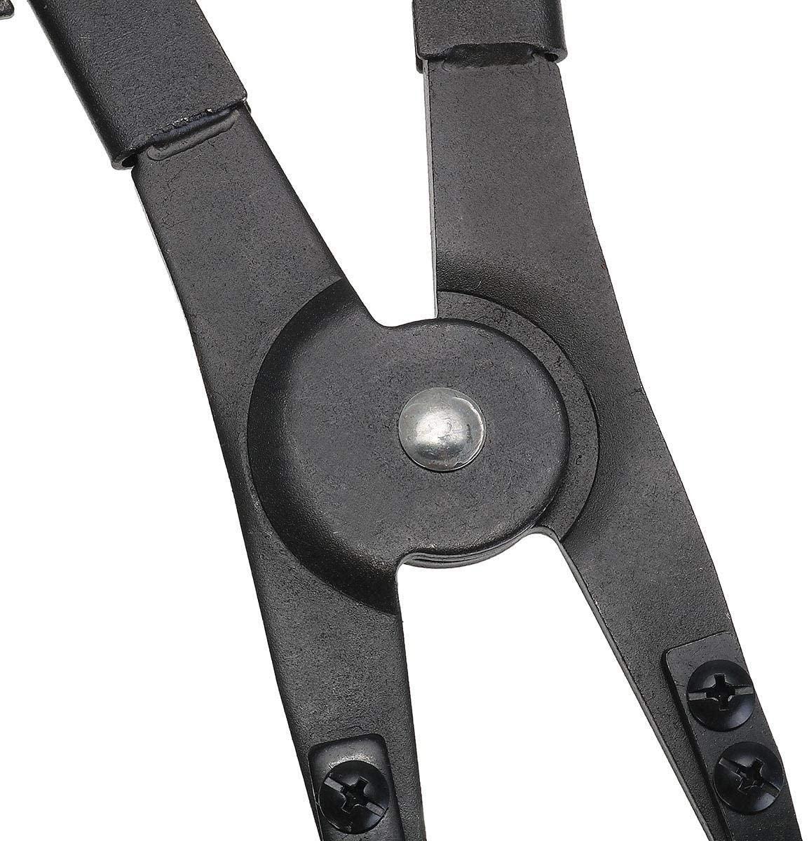 GIRL INSTITUTE XG-WU Pliers 2Pcs 16 inch Set Retaining Ring Ratcheting with Tips LarCirclip Snap Ring Pliers Pliers Tool Hand Tool