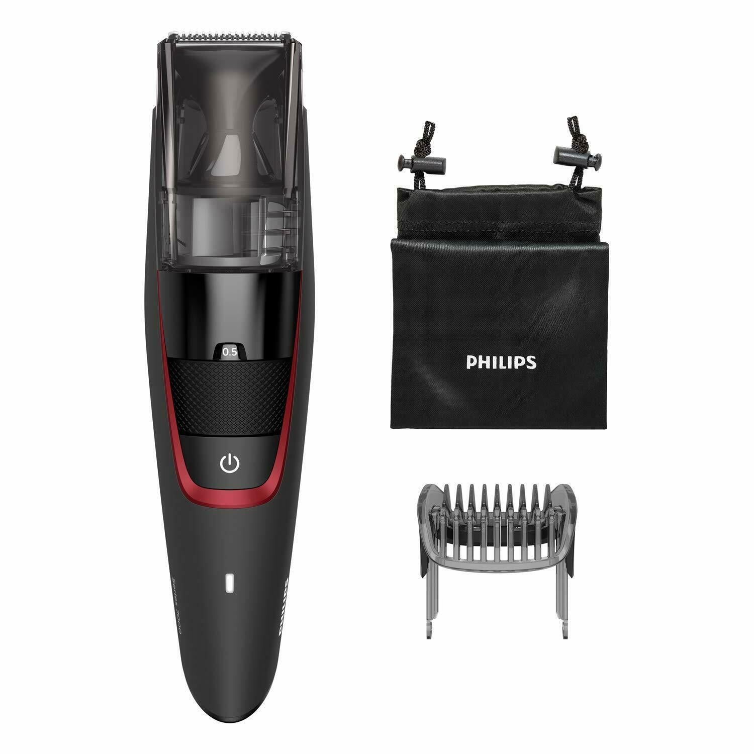 Philips BT7501-15 Cordless Corded Vacuum Beard Trimmer Newest