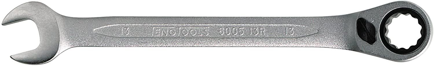 Teng Tools - 8 Piece SAE/Imperial Ratcheting Wrench Set - TT6508RAF