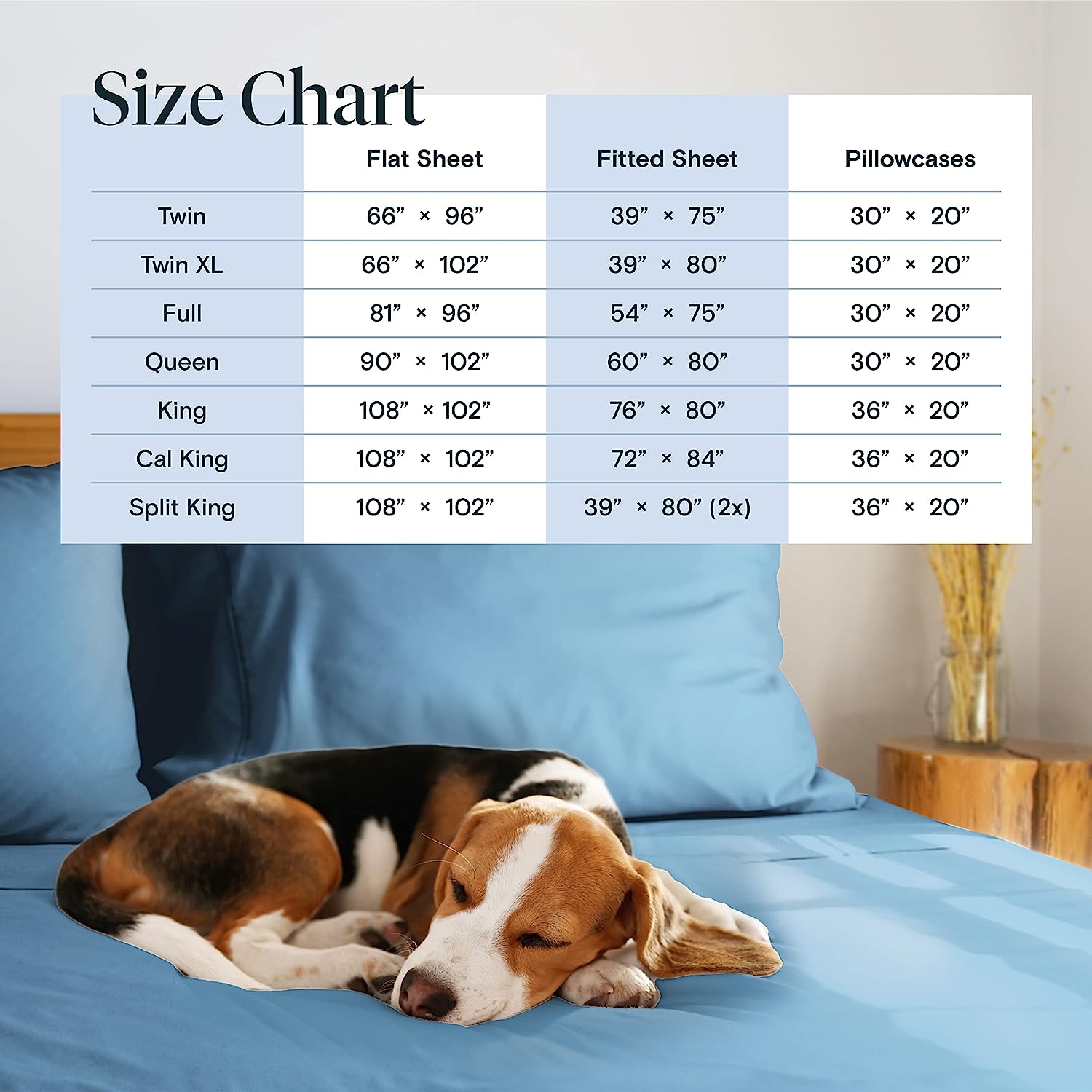 LuxClub 6 PC King Size Sheet Set Bamboo Sheets Deep Pockets 18" Eco Friendly Wrinkle Free Cooling Sheets Machine Washable Hotel Bedding Silky Soft - Denim King