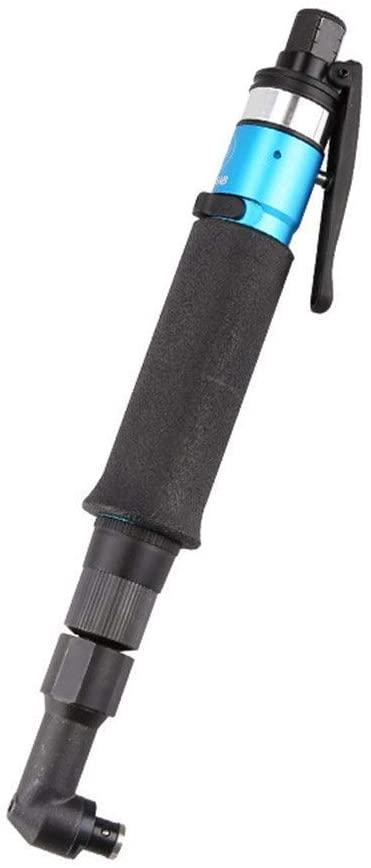 LIANGANAN Screwdriver High Strength Pneumatic Air Batch, Fixed Twist Screwdriver 90° Elbow Torque Wind Batch Industrial Grade Hand Tool Multifunction and Ergonomic Tools