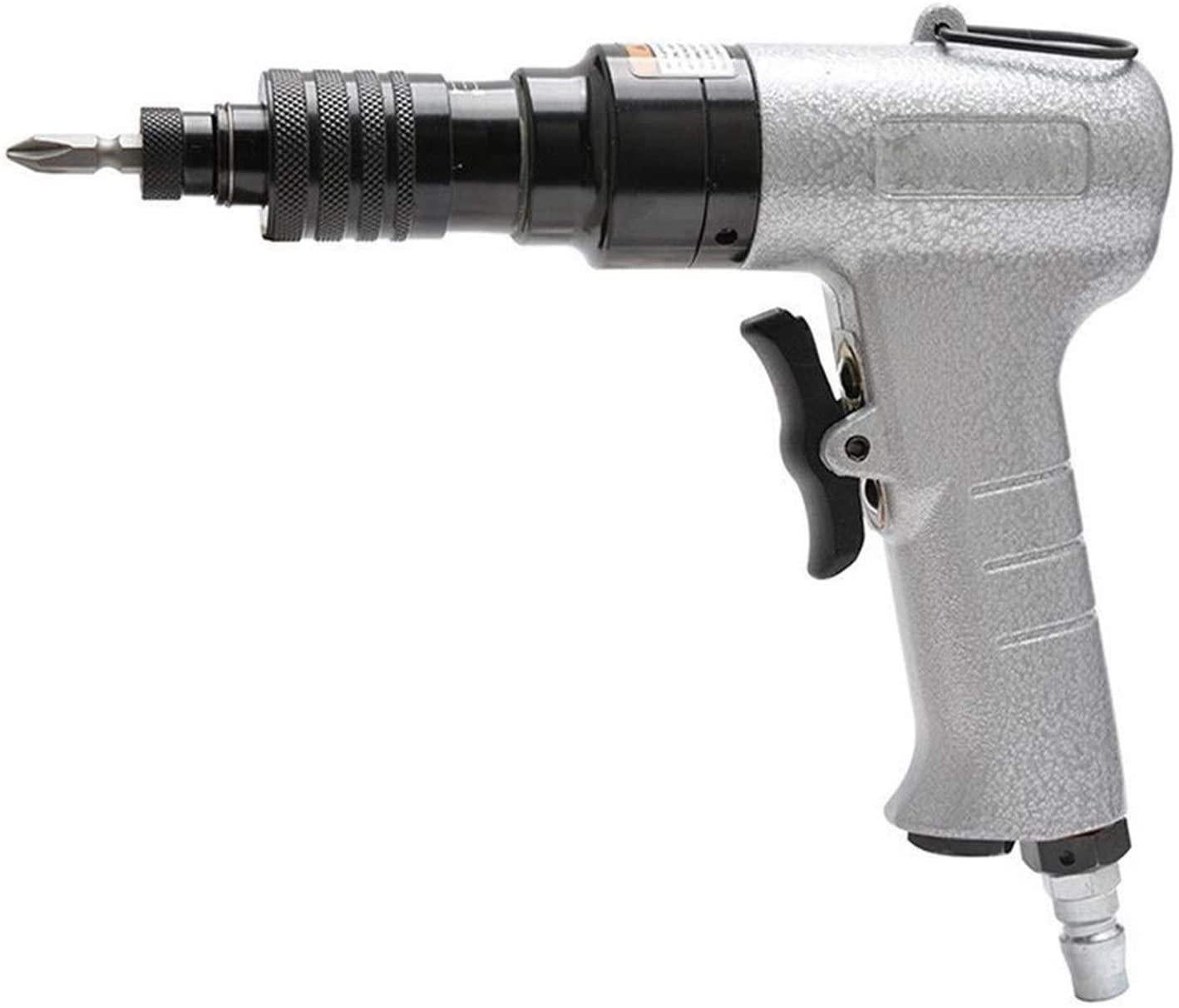 Auoeer High Strength Pneumatic Screwdriver, Positive and Negative Wind Batch Industrial Grade Hand Tool Multifunction and Ergonomic