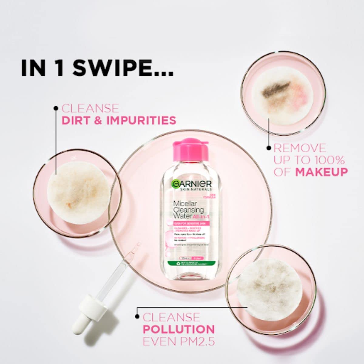 Garnier Skin Naturals Micellar Cleansing Water, 125ml