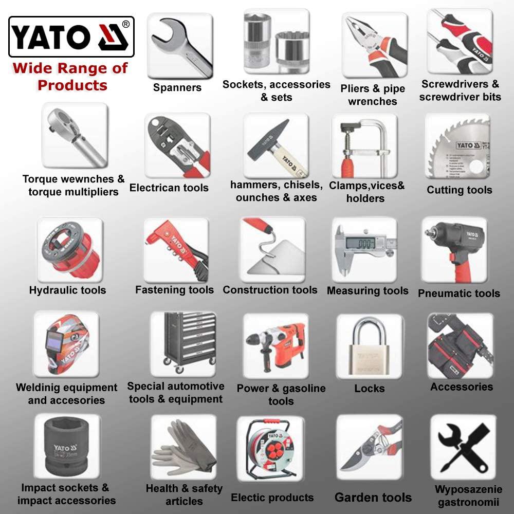 Yato Yt-1067 Impact Adaptor 1/2 Inch (F) X3/4 Inch(M)|Socket Wrench Set|Socket Cover|Socket Set Tool Box|Chrome-Plated Cap|Power Tools|Insulated|Industrial Tools|Mechanical Tools|Automotive