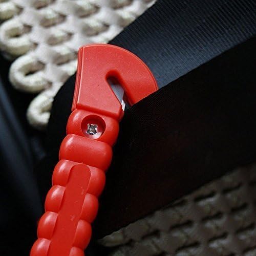 Car Safety Hammer Set of 3 Emergency Escape Tool Auto Car Window Glass Hammer Breaker and Seat Belt Cutter Escape 2-in-1 for Family Rescue &amp; Auto Emergency Escape Tools (3 PCS)