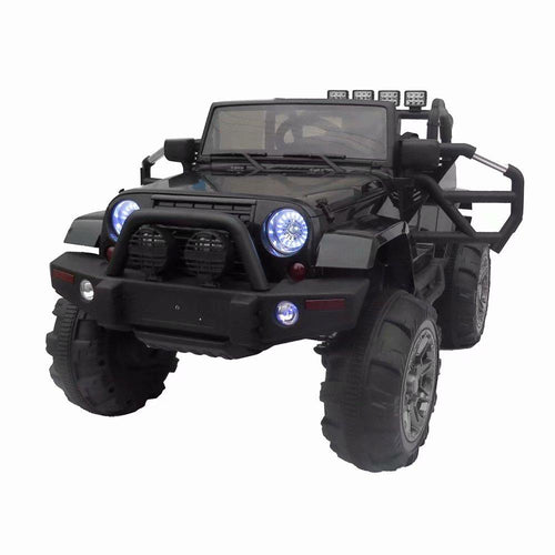 12V Kids RC Car ToysMP3 Player, 3 Speeds Battery Powered Kids Ride On Car with LED Light Remote Control for 3-5 Years old