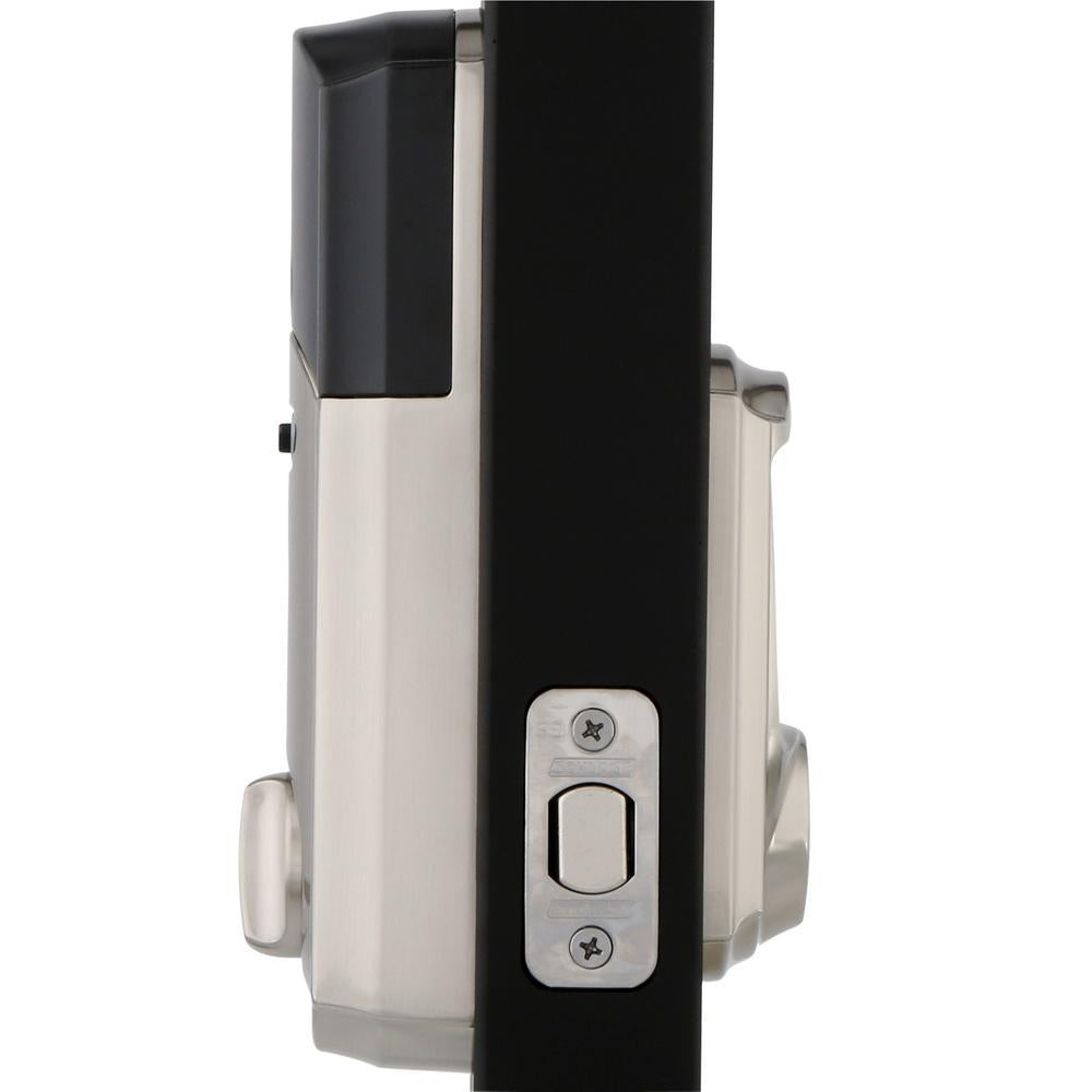 Camelot Satin Nickel Sense Smart Door Lock (2-Pack)