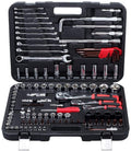 Tool Wrench 120pcs Socket Set Car Repair Tool Auto Hand Tool Kit Ratchet Set Torque Wrench Chrome Vanadium Steel Auto Tools Repair Tools Bike