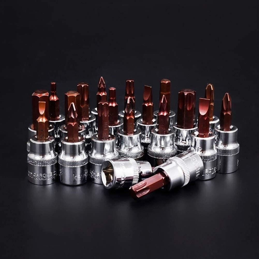 GJNVBDZSF Repair Kit Wrench 120pcs Socket Set Car Repair Tool Auto Hand Tool Kit Ratchet Set Torque Wrench Chrome Vanadium Steel Auto Tools Repair Tools