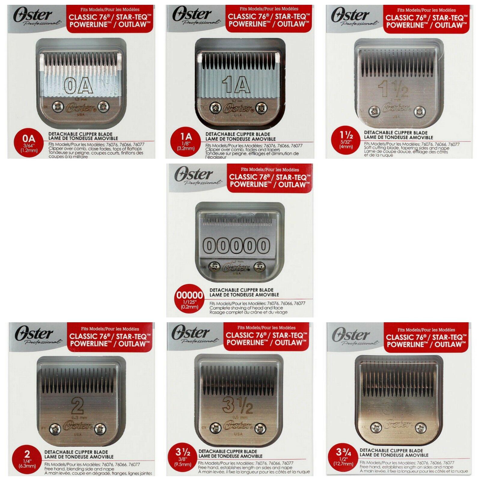Oster 76 Clipper Replacement Blades Power Pack