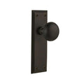 York Plate 2-3/8 in. Backset Oil-Rubbed Bronze PassaHall/Closet York Door Knob