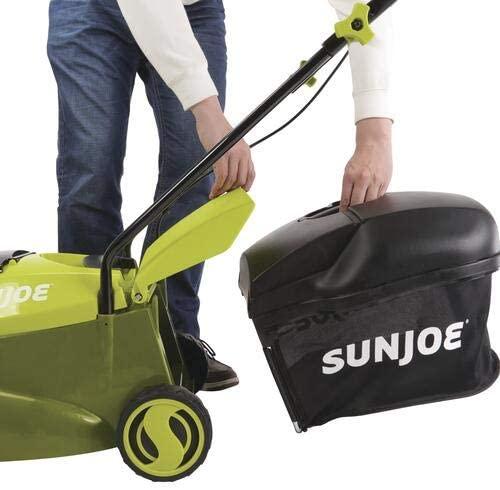 Sun Joe 24V-MJ14C Lawn Mower w/Brushless Motor, Kit (w/ 4.0-Ah Battery and Charger)