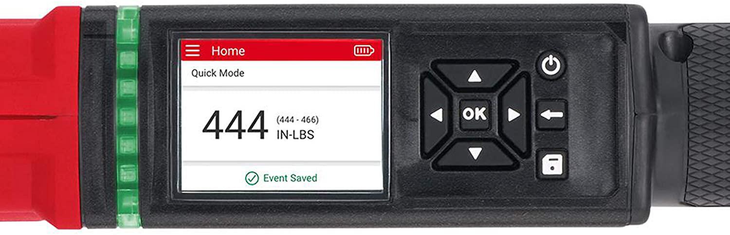 Milwaukee (MLW246620) Milwaukee M12 FUEL 1/2 in. Drive Digitial Torque Wrench w/ONE-KEY