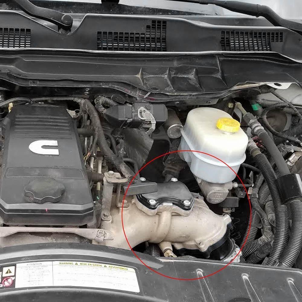 2010-2014 6.7L Cummins Dodge Ram EGR Throttle Valve Cooler Delete Kit