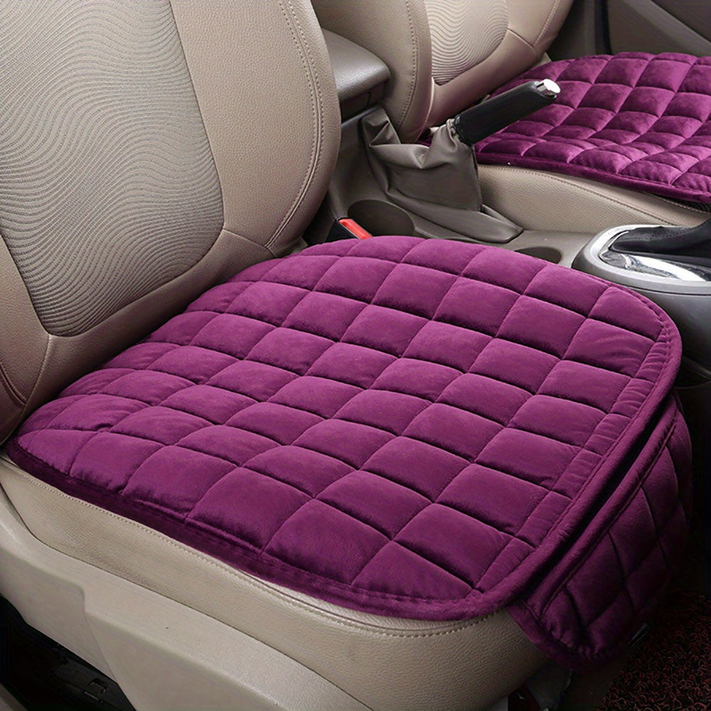 Car Seat Cover Winter Warm Seat Cushion Anti Slip Universal Front Chair Seat Breathable Pad For Vehicle Auto Car Seat Protector
