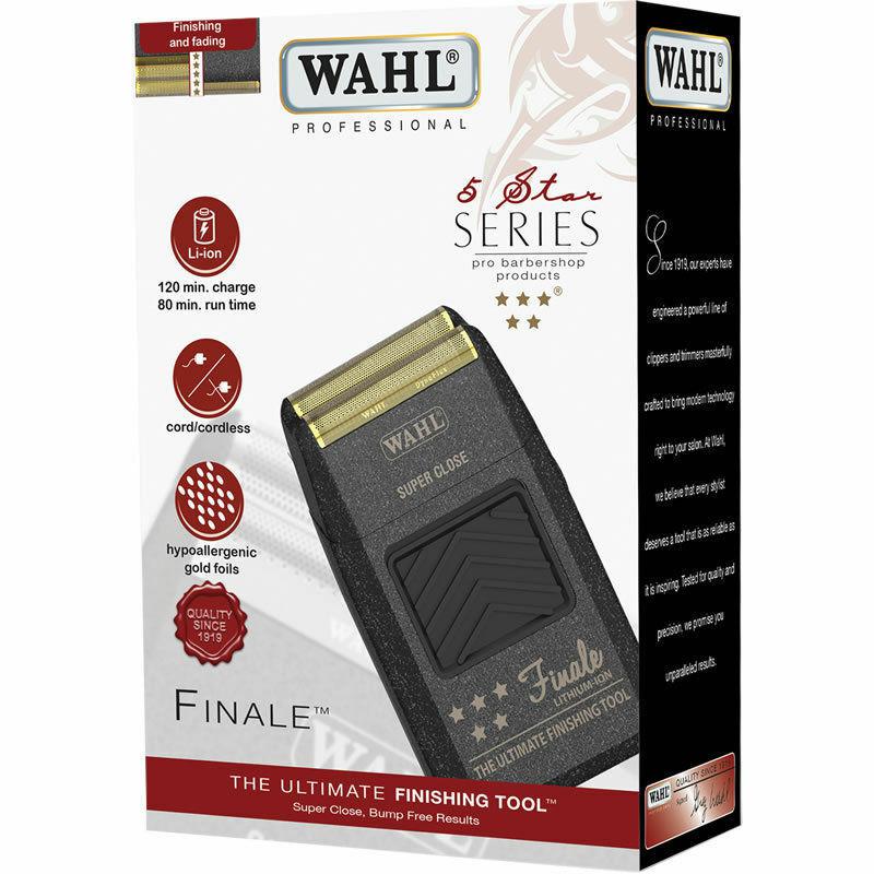 Wahl Finale Shaver 5 Star 8164 Lithium Ion UK VoltaWith UK 3 Pin Plug