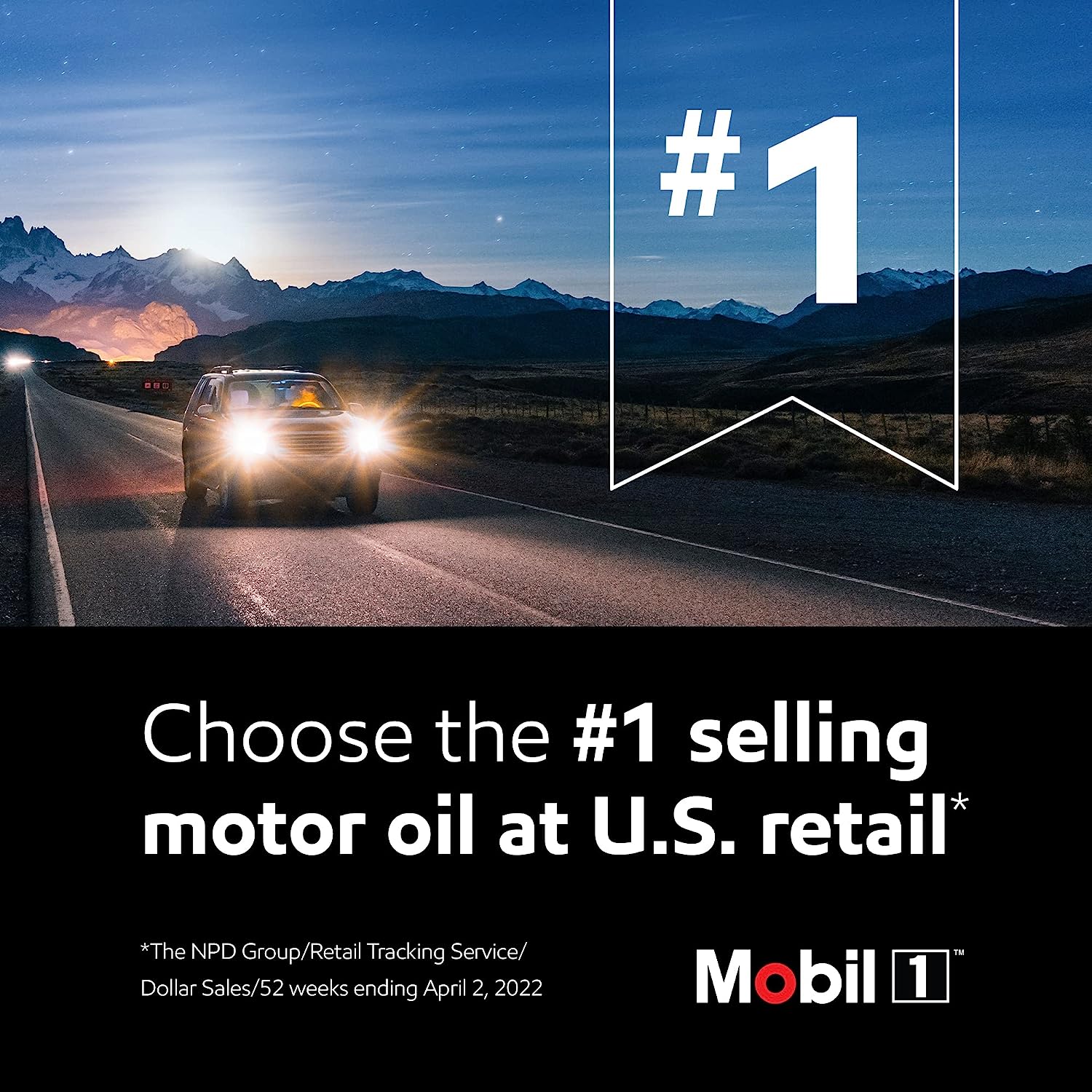 Mobil 1 Truck &amp; SUV Full Synthetic Motor Oil 5W-20, 5 Quart